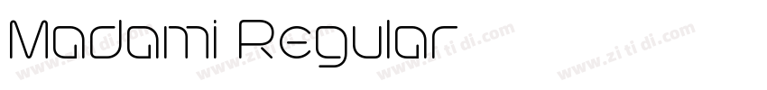 Madami Regular字体转换 Madami Regular字体转换